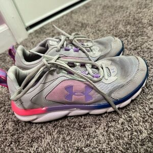 Youth Girls Under Armour Sneakers